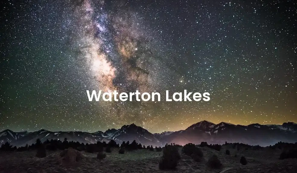 The best hotels in Waterton Lakes