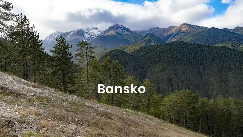 The best hotels in Bansko
