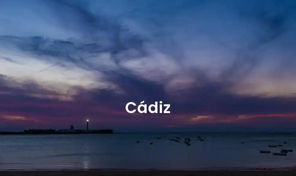 The best hotels in Cádiz
