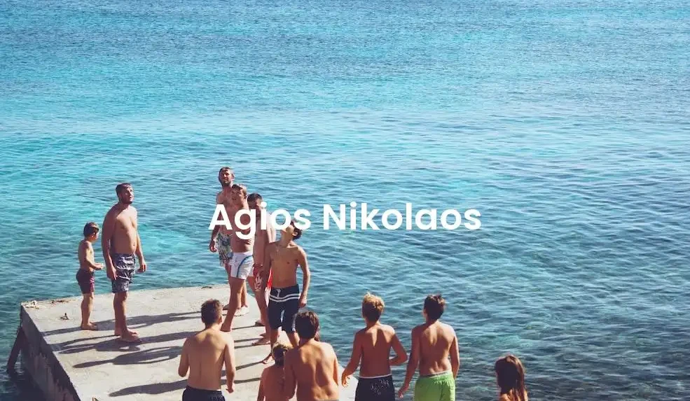 The best hotels in Agios Nikolaos