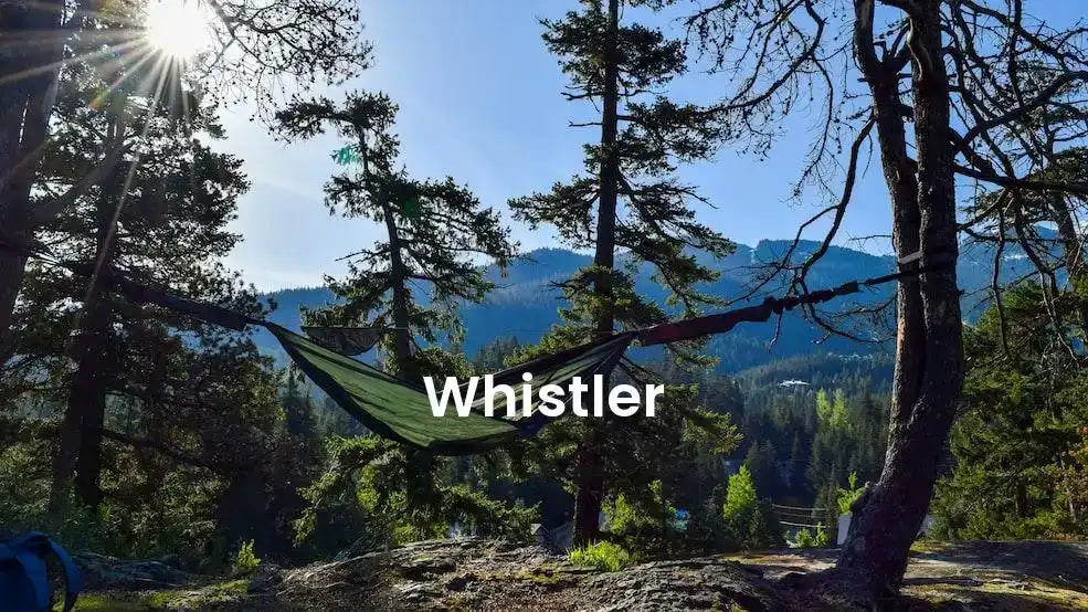 The best hotels in Whistler
