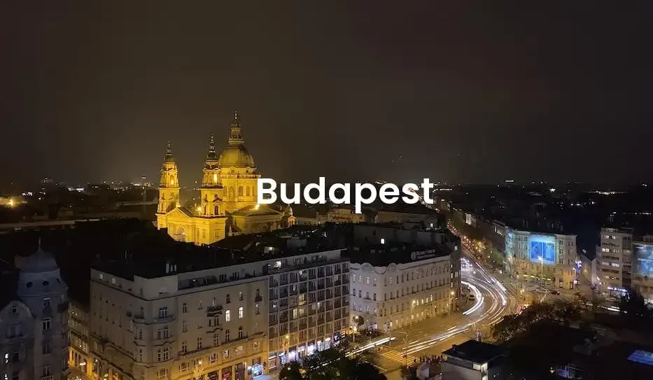 The best hotels in Budapest