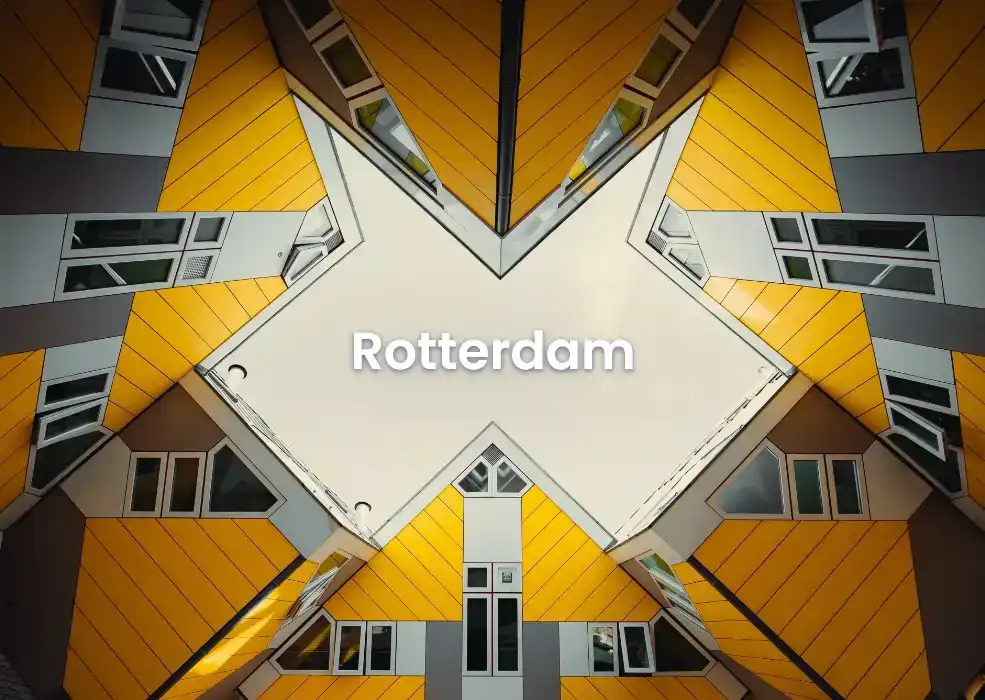 The best hotels in Rotterdam