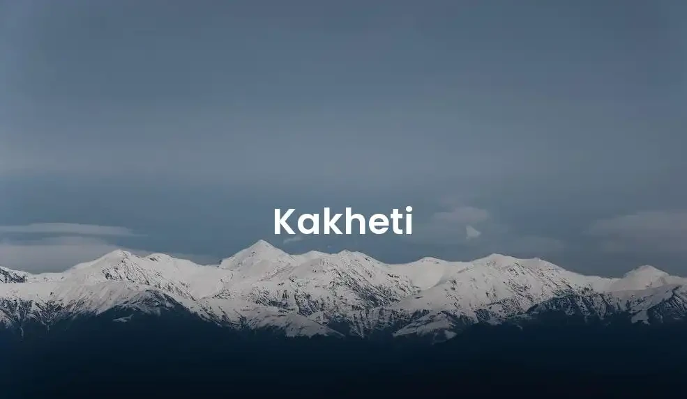 The best hotels in Kakheti
