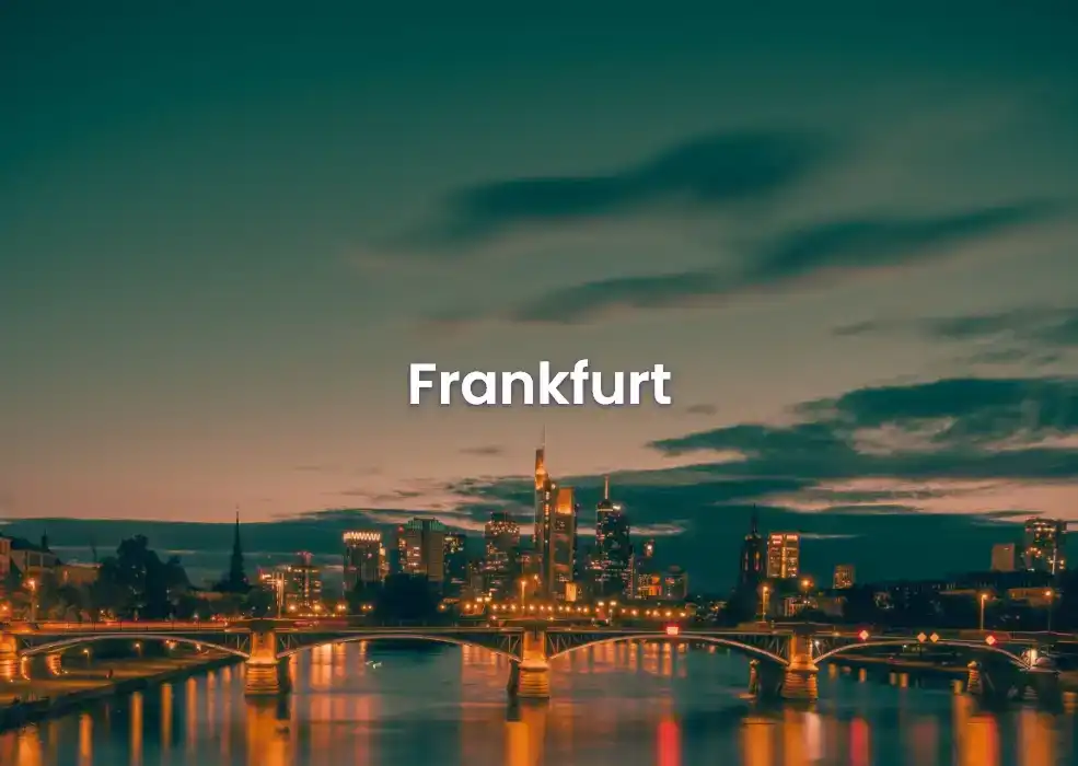 The best hotels in Frankfurt