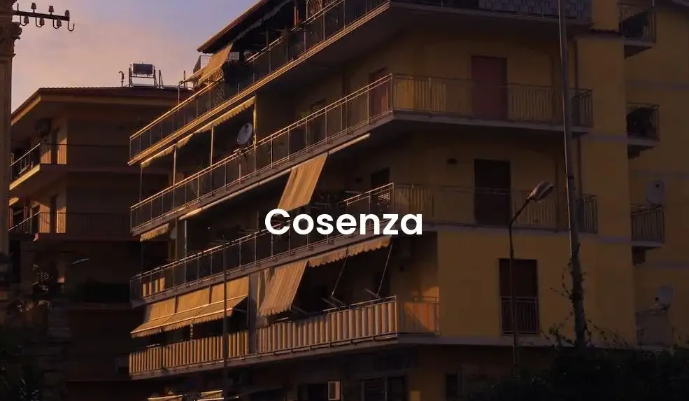 The best hotels in Cosenza