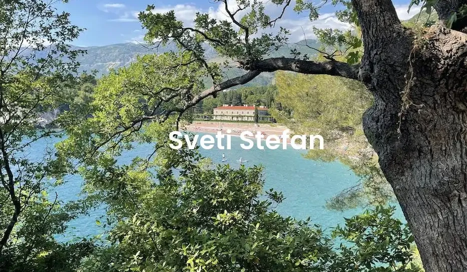 The best Airbnb in Sveti Stefan