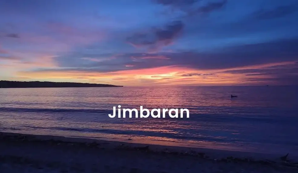 The best hotels in Jimbaran