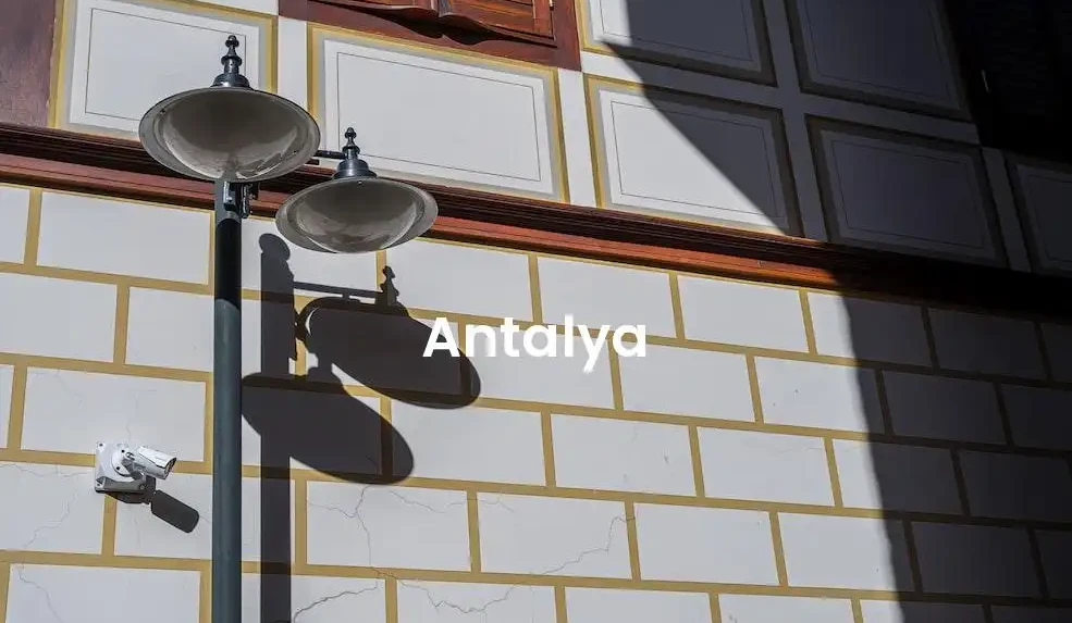 The best hotels in Antalya